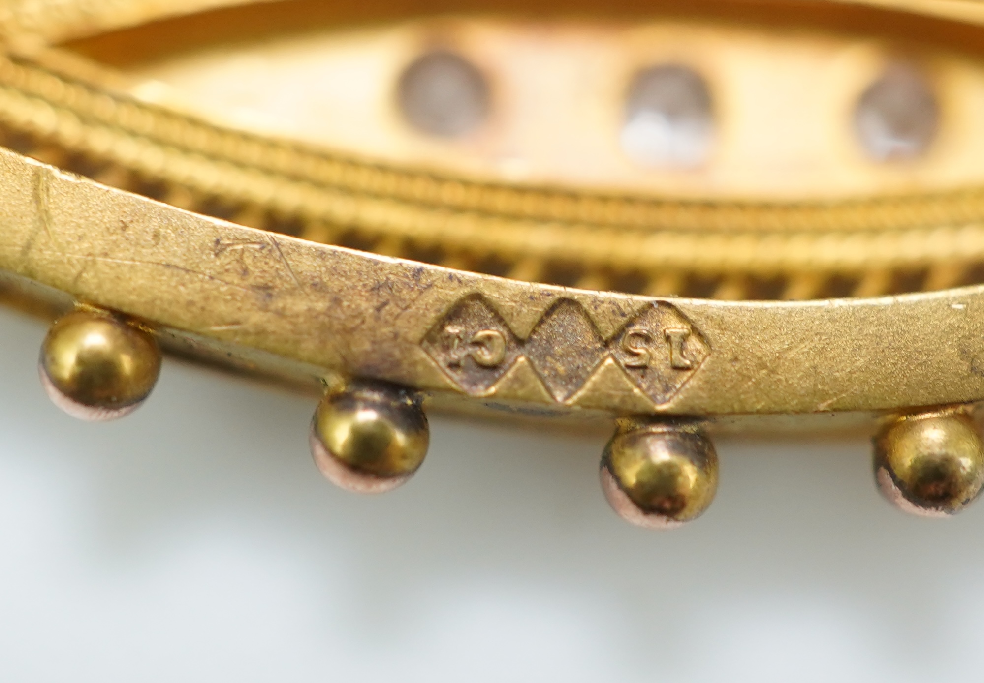 A group of three gem-set brooches, 19th/early 20th century